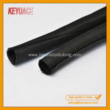 Self wrapping PET Dust Proof Textile Cable Sleeve